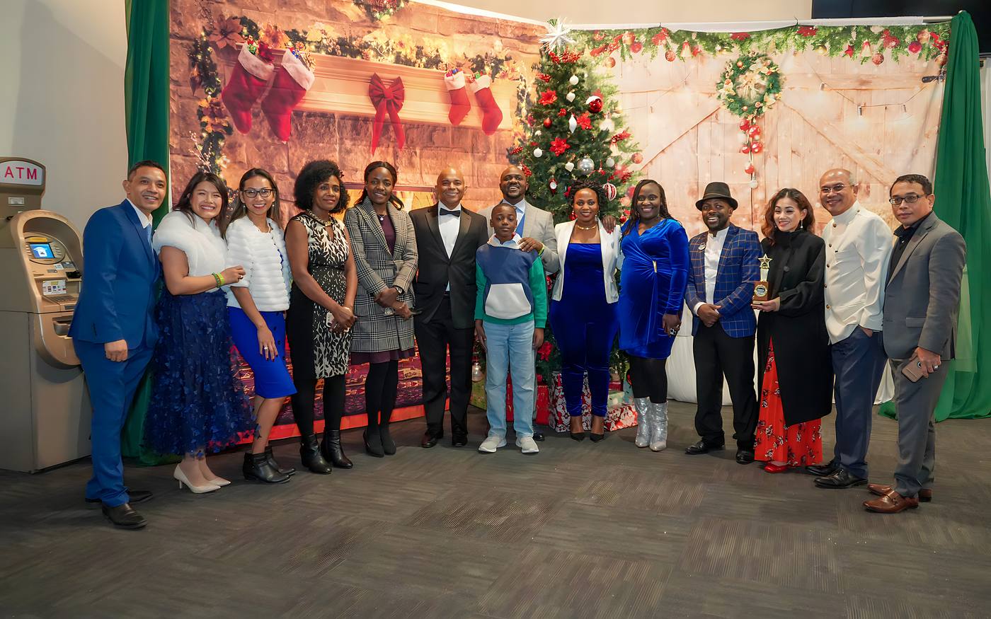 The SEEDS family together at the holiday gala