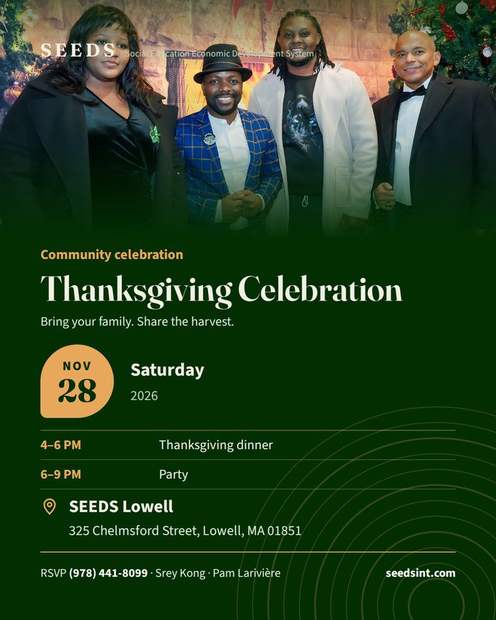 Thanksgiving Celebration flyer