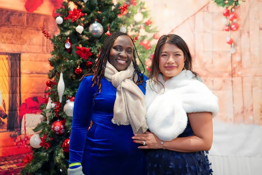 Friends at the SEEDS holiday gala