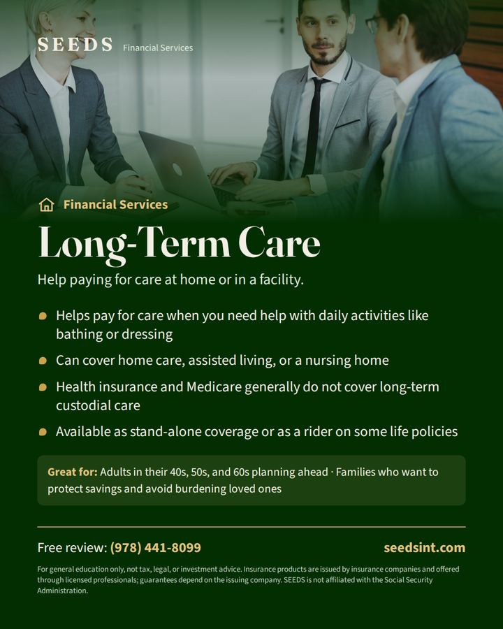 Long-Term Care flyer