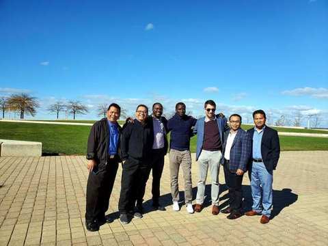 Leadership team on the road