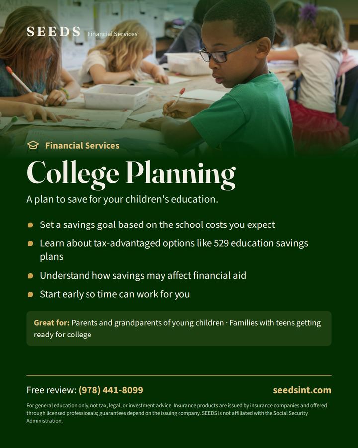 College Planning flyer