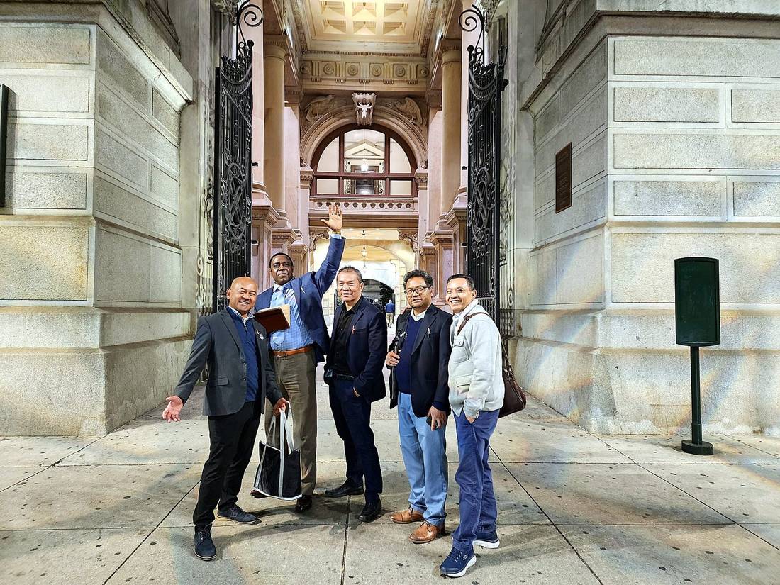 SEEDS leaders on the road in Philadelphia