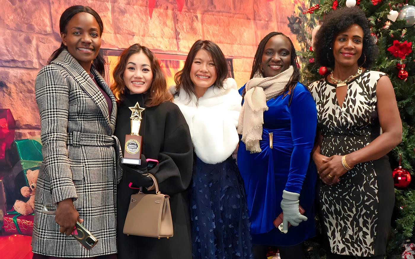 SEEDS women leaders at the holiday gala