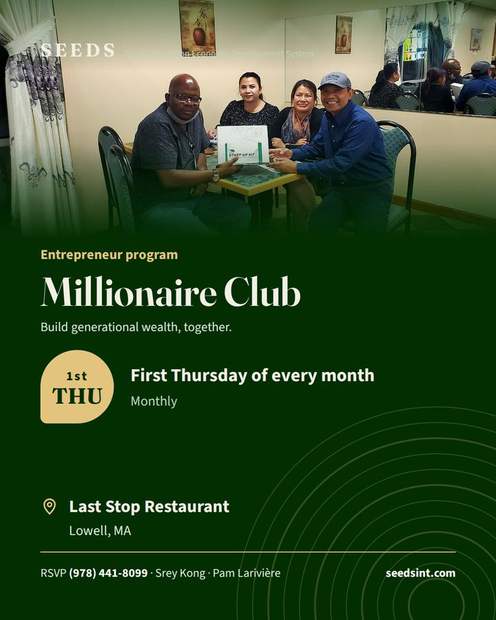 Millionaire Club flyer
